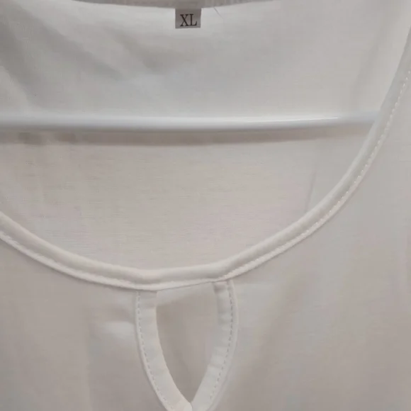 💢Sold💢Floral print white and black women's summer dress - Picture 5 of 10